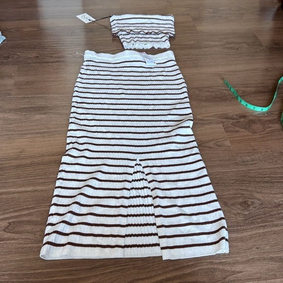 NWT Midi skirt and tube top set - Picture 8 of 8